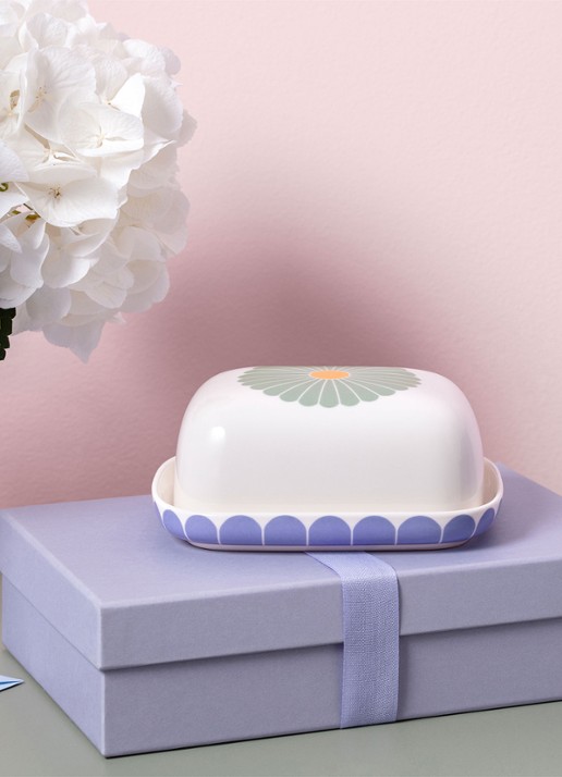 Villeroy & Boch Fleur botervloot 15 cm - achterkant wit