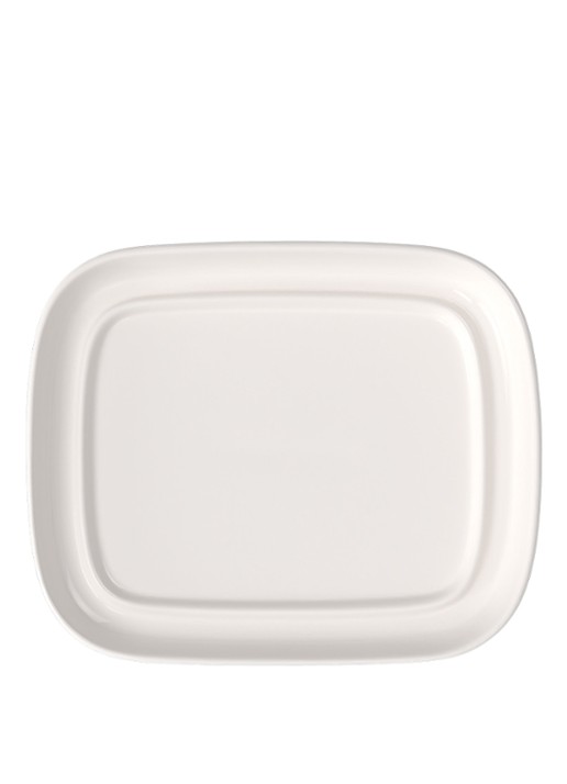 Villeroy & Boch Fleur botervloot 15 cm - voorkant 3 wit