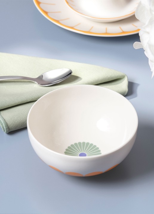 Villeroy & Boch Fleur kom 13 cm - achterkant wit