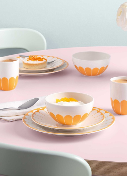 Villeroy & Boch Fleur kom 14 cm - detail orange