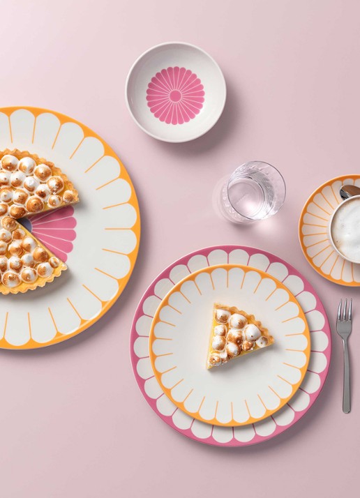 Villeroy & Boch Fleur kom 14 cm - detail 3 roze
