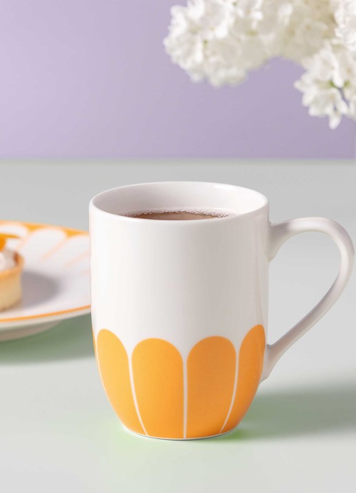 Villeroy & Boch Fleur kopje 29 cl - voorkant 2 orange