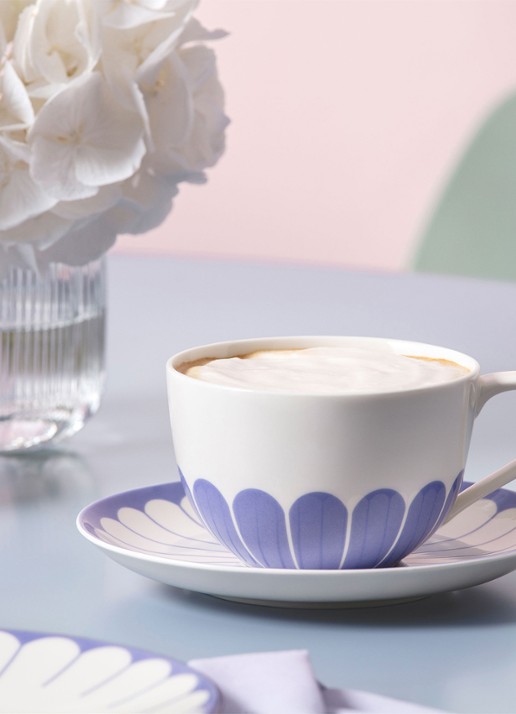 Villeroy & Boch Fleur kopje - achterkant blauw