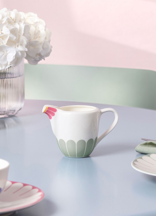 Villeroy & Boch Fleur melkkannetje - voorkant 3 wit