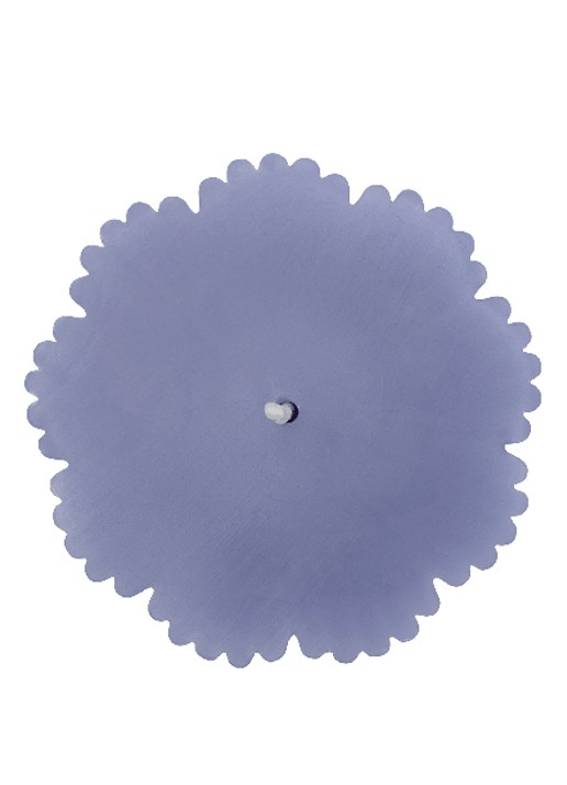 Villeroy & Boch Fleur stompkaars 7,5 cm - voorkant 2 blauw