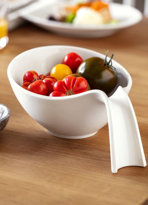 Villeroy & Boch Flow kom 23 cm - achterkant gebroken wit