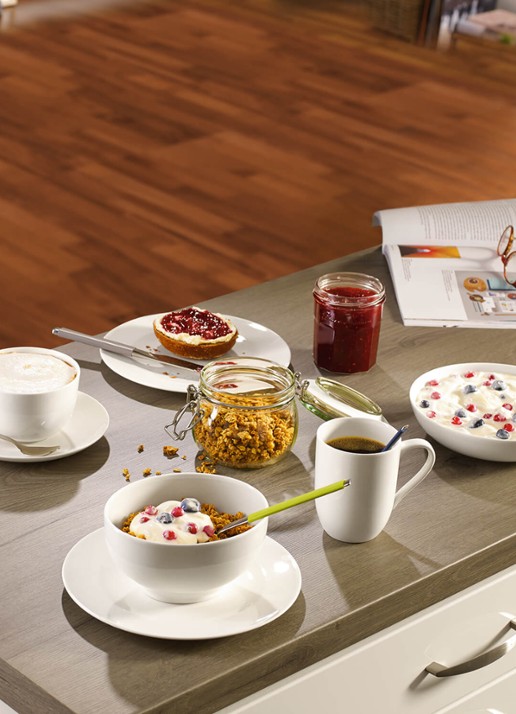 Villeroy & Boch For Me mok 37 cl - voorkant 2 gebroken wit