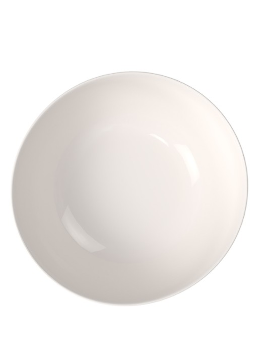 Villeroy & Boch For Me saladeschaal 23 cm - voorkant 2 gebroken wit