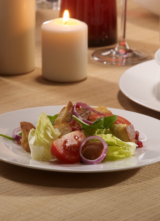 Villeroy & Boch For Me serviesset voor 4 personen - achterkant 2 gebroken wit