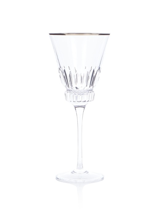 Villeroy & Boch Grand Royal Patinum witte wijnglas 29 cl - voorkant transparant