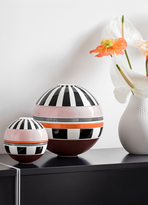 Villeroy & Boch Iconic La Boule Memphis serviesset 7-delig - detail 5 lichtroze