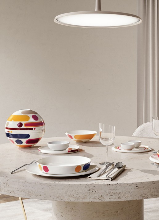 Villeroy & Boch Iconic La Boule serviesset 7-delig - detail 3 rood