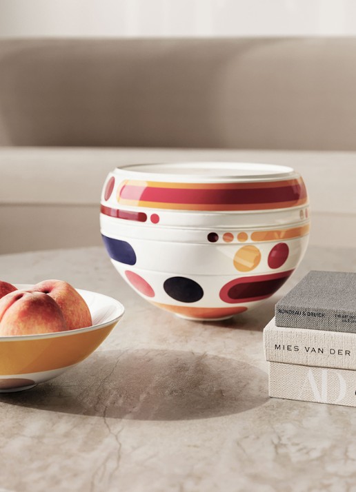 Villeroy & Boch Iconic La Boule serviesset 7-delig - voorkant 2 rood
