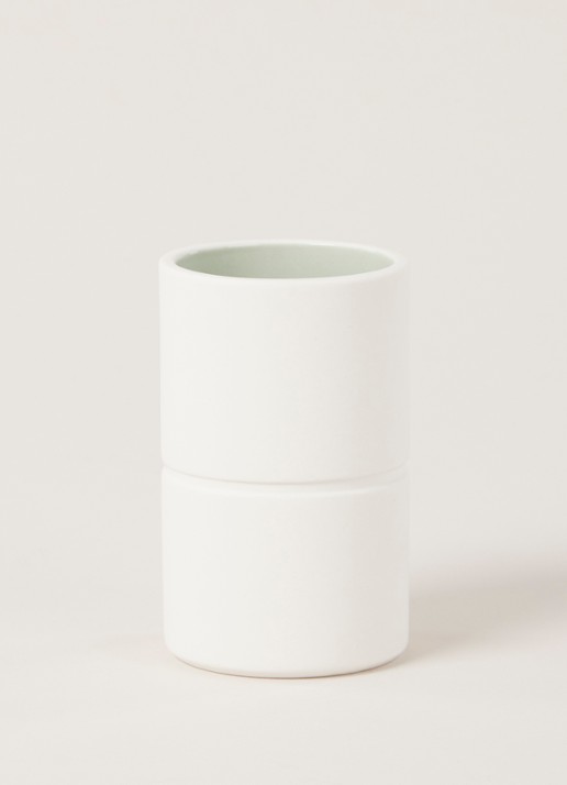 Villeroy & Boch It's my home vaas 10 cm  - voorkant 2 gebroken wit