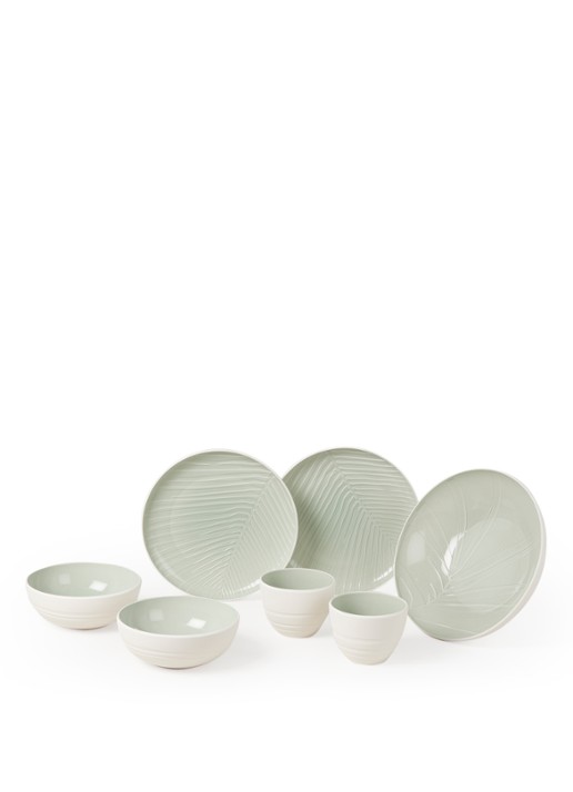 Villeroy & Boch It's my match First Love serviesset 7-delig - voorkant 2 lindegroen