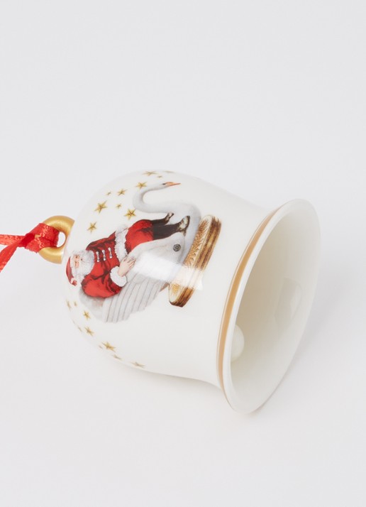 Villeroy & Boch Jaarklokje kersthanger 7 cm - detail 3 multicolor