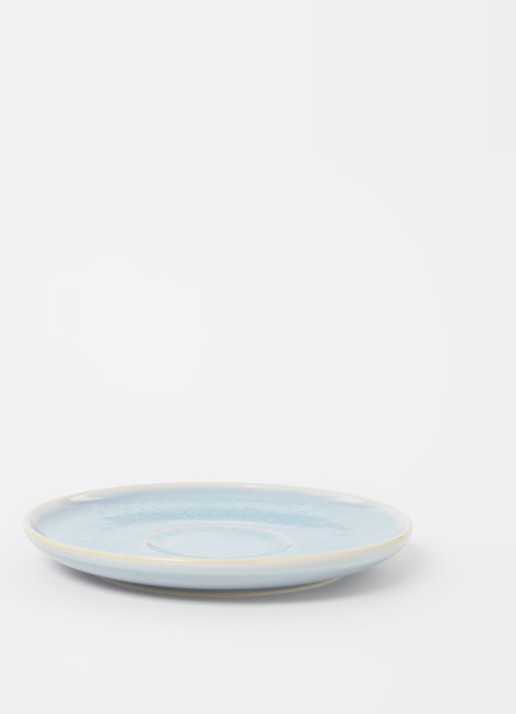 Villeroy & Boch Kaffee-Untertasse 15x15x2cm - voorkant 2 lichtblauw