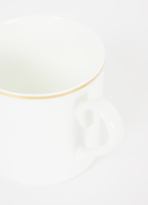 Villeroy & Boch Kaffeeobertasse - voorkant 2 wit