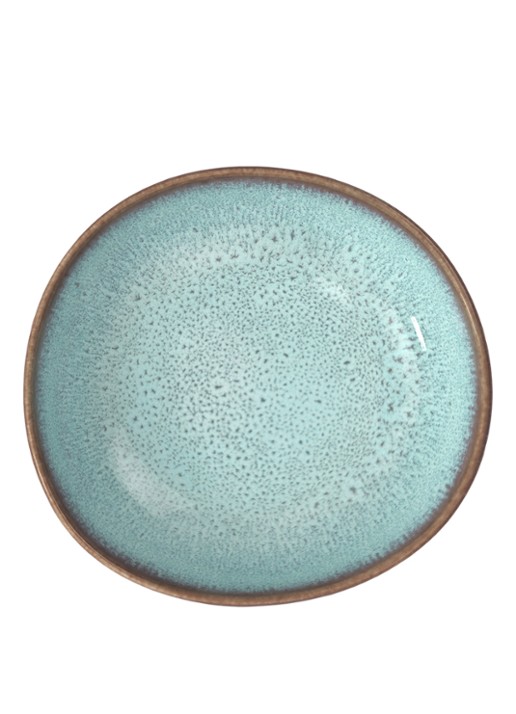 Villeroy & Boch Lave Glacé kom 17 cm - voorkant 2 turquoise