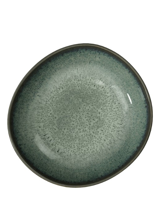 Villeroy & Boch Lave Gris kom 17 cm  - voorkant 2 grijs