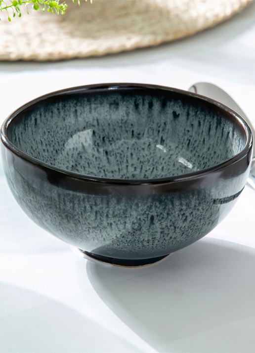 Villeroy & Boch Lave kom 13 cm  - achterkant staalblauw