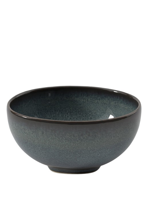Villeroy & Boch Lave kom 13 cm  - voorkant 2 staalblauw