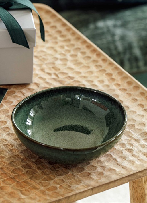 Villeroy & Boch Lave kom 17 cm - voorkant 3 groen