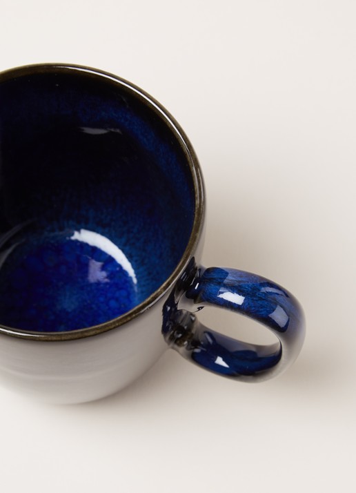 Villeroy & Boch Lave mok 38 cl  - detail 4 donkerblauw