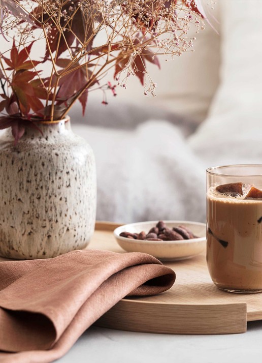 Villeroy & Boch Lave Nek vaas 15,5 cm - achterkant 3 beige