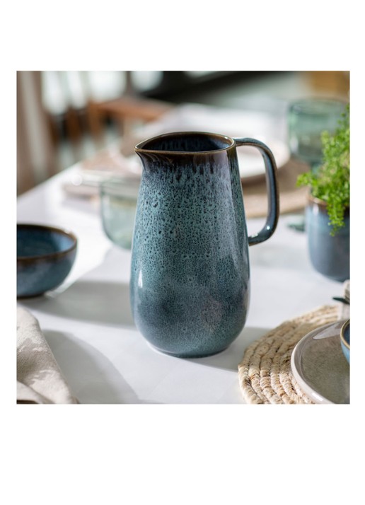 Villeroy & Boch Lave schenkkan 160 cl - voorkant 2 staalblauw