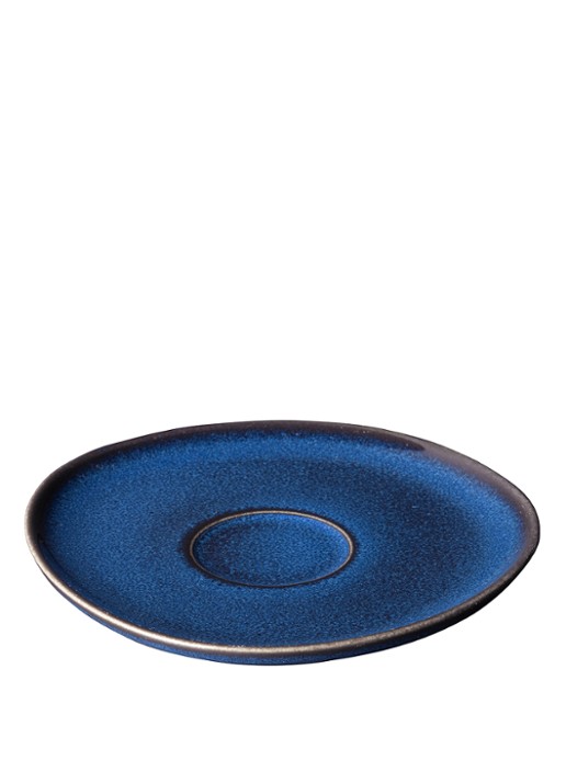 Villeroy & Boch Lave schotel 15,5 cm - voorkant 2 donkerblauw