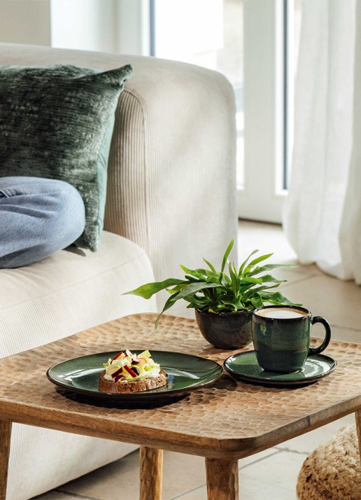 Villeroy & Boch Lave Vert kopje 16 cl - voorkant 2 groen