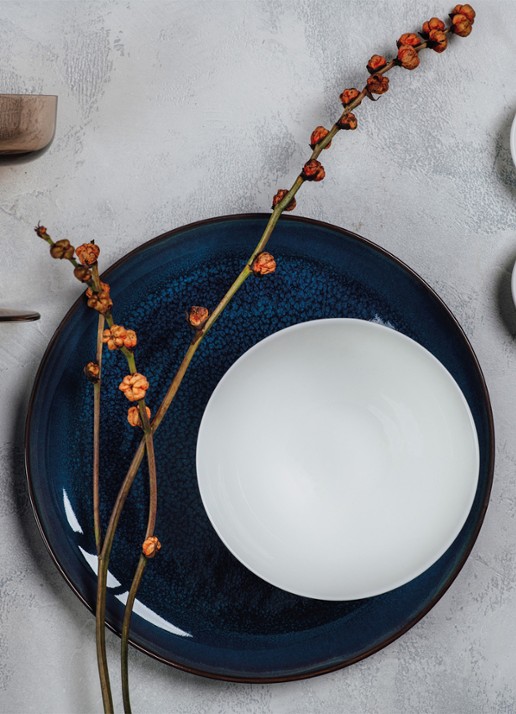 Villeroy & Boch Like dinerbord 26 cm - detail 3 donkerblauw