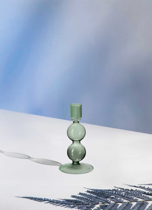 Villeroy & Boch Like Home kandelaar 13,5  - voorkant 2 groen