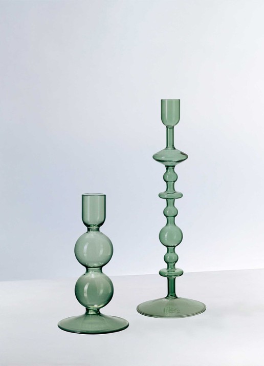 Villeroy & Boch Like Home kandelaar 27 cm - detail 3 groen