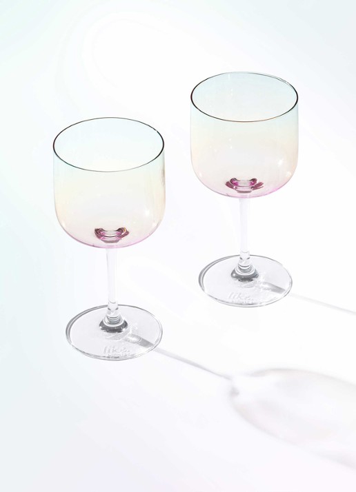 Villeroy & Boch Like Pearl wijnglas 20 cl set van 2 - voorkant 3 multicolor