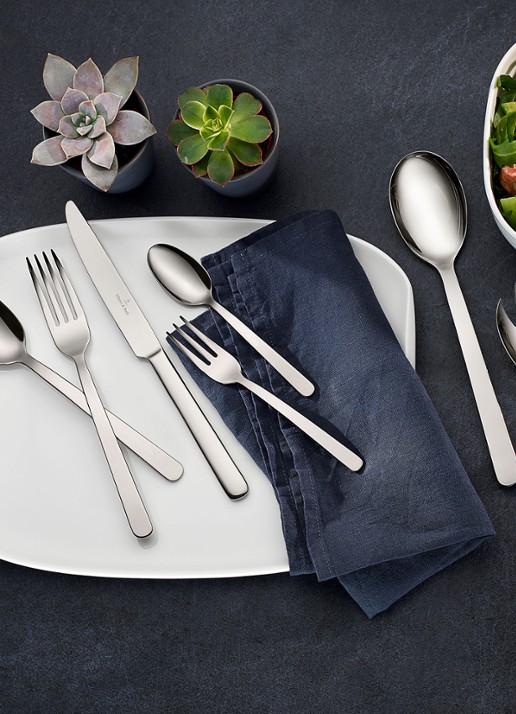 Villeroy & Boch Louis bestekset 68-delig - voorkant 2 zilver