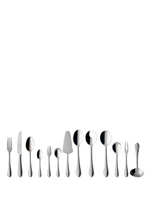 Villeroy & Boch Mademoiselle bestekset 68-delig - voorkant zilver