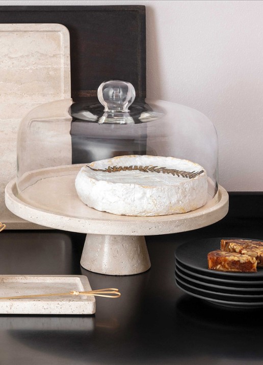 Villeroy & Boch Manufacture cloche 26 cm  - achterkant transparant