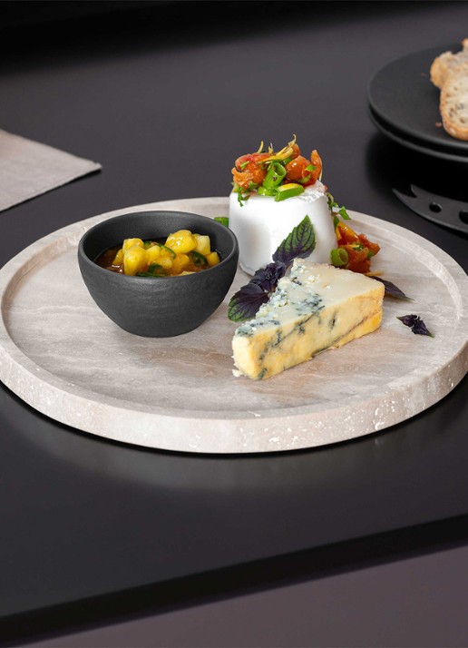 Villeroy & Boch Manufacture dinerbord 25 cm - voorkant 2 beige