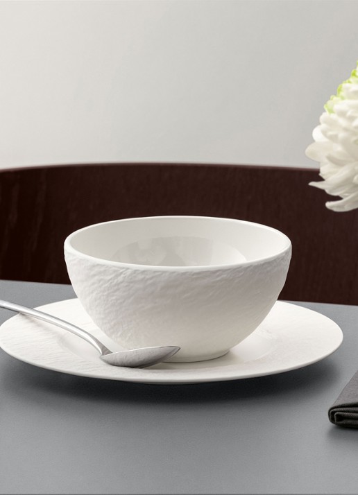 Villeroy & Boch Manufacture Ice kom 14 cm - voorkant 2 wit