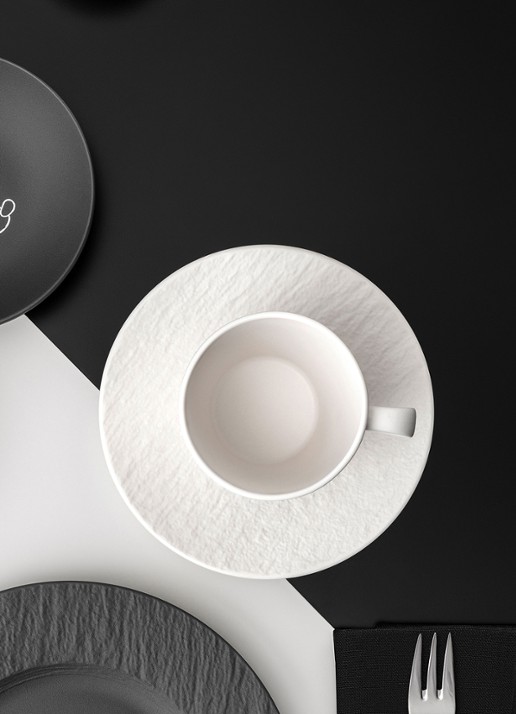 Villeroy & Boch Manufacture Rock blanc - Mickey Mouse koffiekopje - detail 2 wit