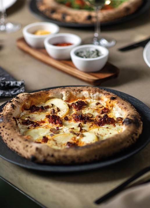 Villeroy & Boch Manufacture Rock pizzabord 32 cm - detail 3 antraciet