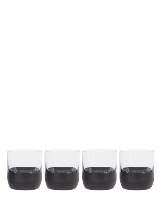 Villeroy & Boch Manufacture Rock shotglas 4 cl set van 4