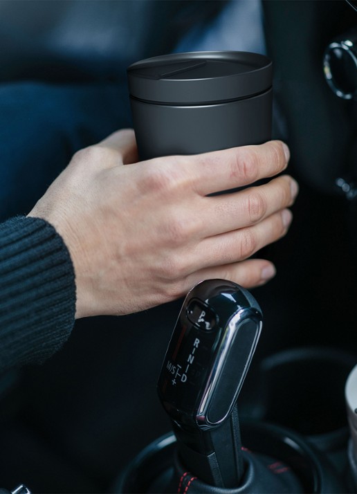 Villeroy & Boch Manufacture Rock To Go koffiebeker 35 cl - detail 3 donkergrijs