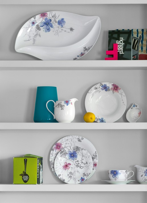 Villeroy & Boch Mariefleur melkkan 0,3 liter - voorkant 2 gebroken wit