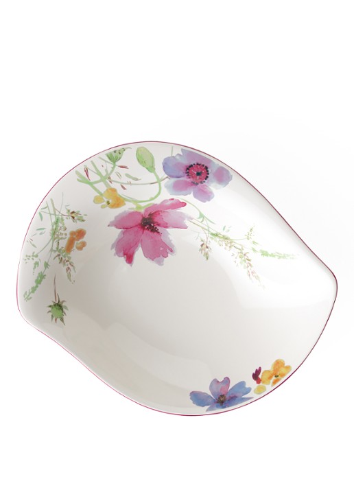 Villeroy & Boch Mariefleur serveerschaal 18 cm - voorkant 2 gebroken wit