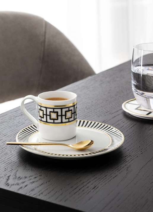 Villeroy & Boch MetroChic espressokopje 8 cl - achterkant 5 gebroken wit