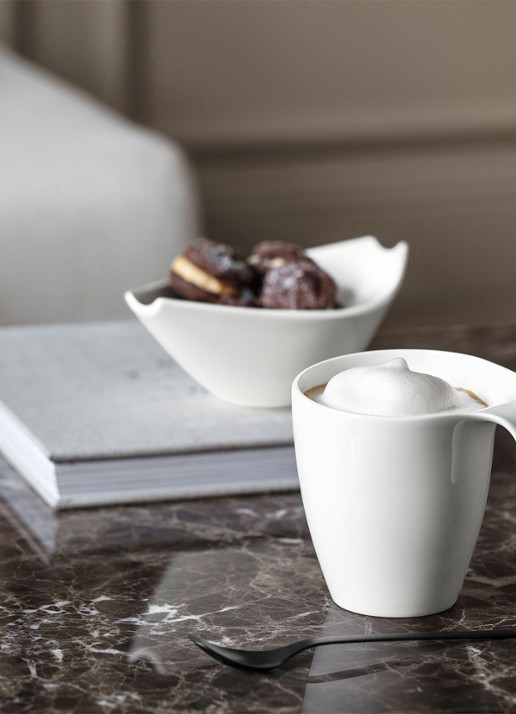 Villeroy & Boch Mok Flow 34 cl - achterkant 5 gebroken wit