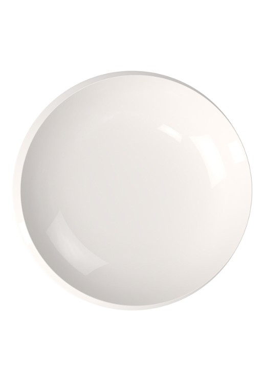 Villeroy & Boch NewMoon diep bord 25 cm - voorkant 4 creme